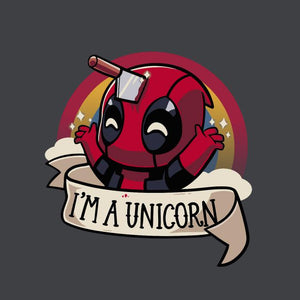 I am unicorn - Deadpool - Couleur Gris Foncé