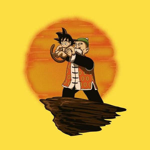 King Goku - T shirt DBZ - Couleur Jaune