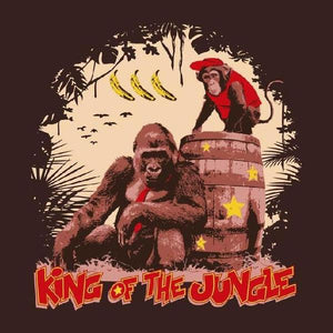 King of the jungle - Donkey Kong - Couleur Chocolat