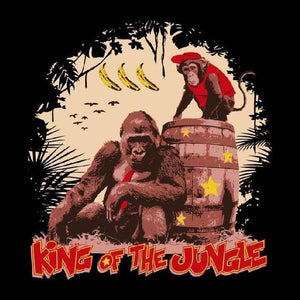 King of the jungle - Donkey Kong - Couleur Noir