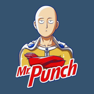 Mr Punch - Saitaman - Couleur Bleu Gris