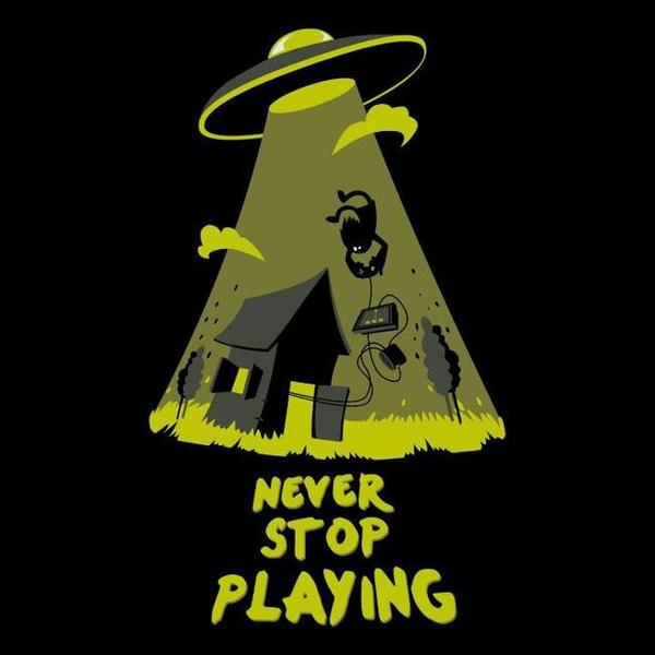 Never stop playing