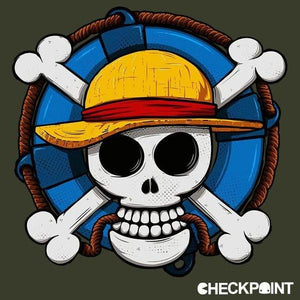 One Piece Skull - Couleur Army