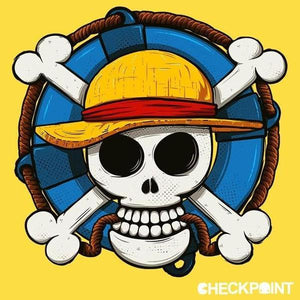 One Piece Skull - Couleur Jaune