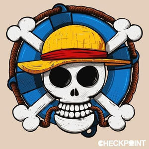 One Piece Skull - Couleur Sable