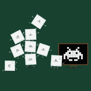 Pixel training - Couleur Vert Bouteille