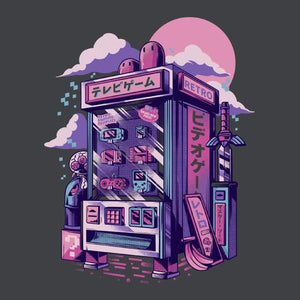 Retro vending machine – Retro gaming - Couleur Gris Foncé