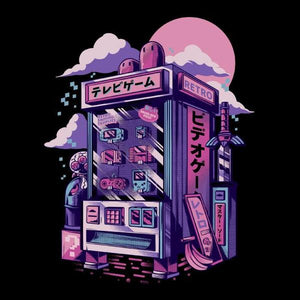 Retro vending machine – Retro gaming - Couleur Noir