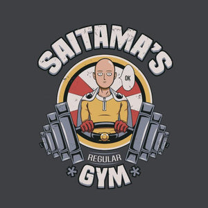Saitama’s gym – Tshirt One Punch Man - Couleur Gris Foncé