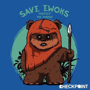 Save Ewoks - Couleur Bleu Royal