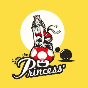 Save the Princess - Peach - Couleur Jaune
