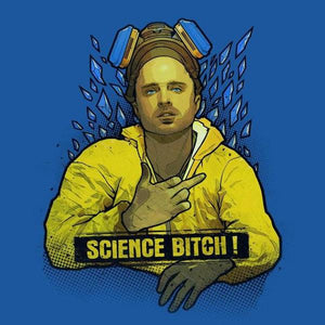 Science Bitch - Jesse Pinkman - Couleur Bleu Royal