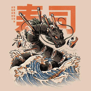 Sushi dragon – Monstre de riz - Couleur Sable