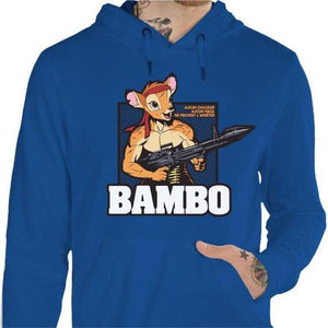Sweat geek - Bambo Bambi - Couleur Bleu Royal - Taille S