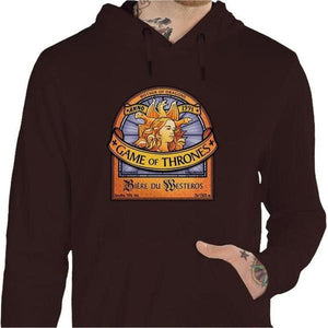 Sweat geek - Bière du Westeros Game of Throne - Couleur Chocolat - Taille S