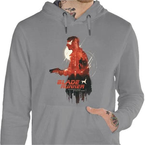 Sweat geek - Blade Runner - Couleur Gris Chine - Taille S