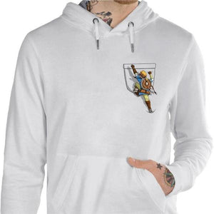 Sweat geek - Link Climbing - Couleur Blanc - Taille S