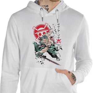 Sweat geek - Pirate Hunter - Couleur Blanc - Taille S