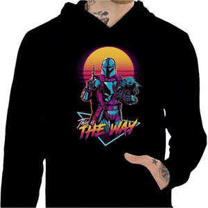 Sweat geek - This is the way - Couleur Noir - Taille S