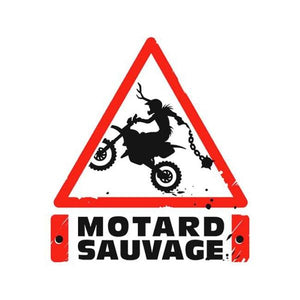 T SHIRT MOTO - Motard Sauvage - Couleur