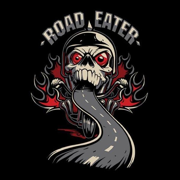T SHIRT MOTO - Road Eater