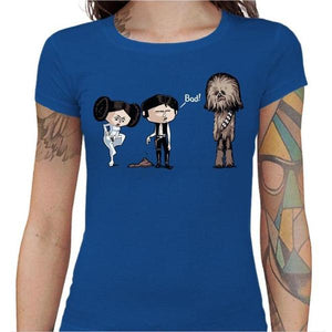 T-shirt Geekette - Bad - Couleur Bleu Royal - Taille S