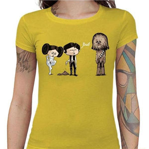 T-shirt Geekette - Bad - Couleur Jaune - Taille S