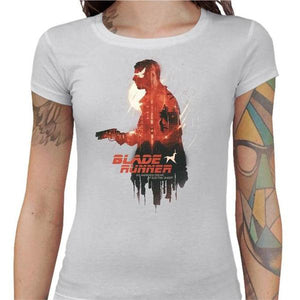 T-shirt Geekette - Blade Runner - Couleur Blanc - Taille S