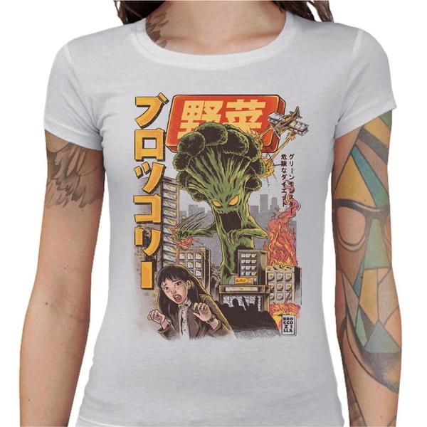 T-shirt Geekette - Broccozilla