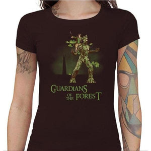 T-shirt Geekette - Guardians - Couleur Chocolat - Taille S