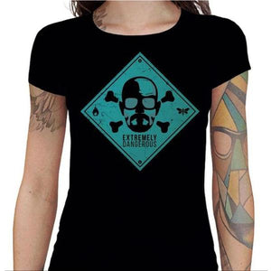 T-shirt Geekette - Heisenberg Skull - Couleur Noir - Taille S