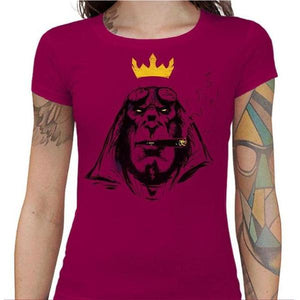 T-shirt Geekette - Hellboy Destroy - Couleur Fuchsia - Taille S