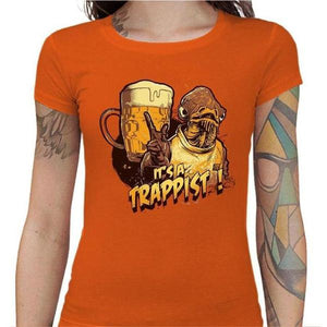 T-shirt Geekette - It's a Trappist - Ackbar - Couleur Orange - Taille S