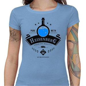 T-shirt Geekette - Potion d'Heisenberg - Couleur Ciel - Taille S