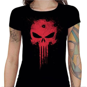 T-shirt Geekette - Punisher - Couleur Noir - Taille S