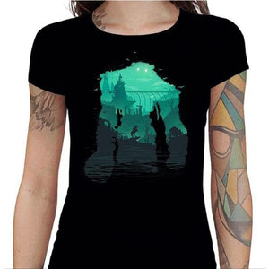 T-shirt Geekette - Shadow of the Colossus - Couleur Noir - Taille S