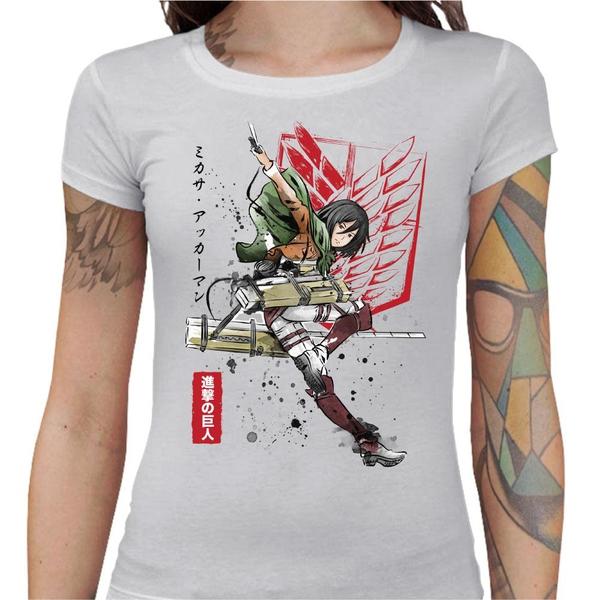 T-shirt Geekette - Soldat Mikasa