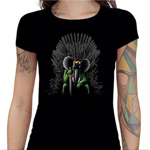 T-shirt Geekette - Unexpected King - Couleur Noir - Taille S