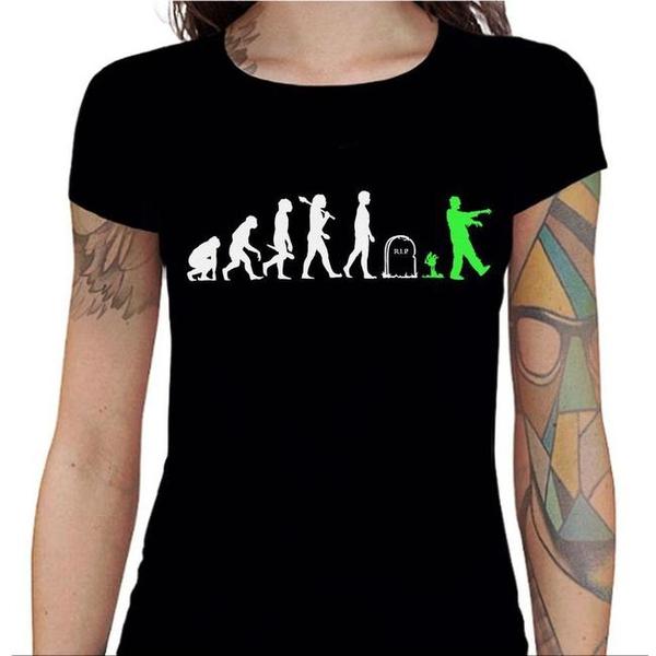 T-shirt Geekette - Zombie