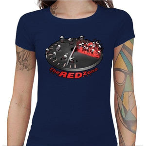 T shirt Motarde - The Red Zone - Couleur Bleu Nuit - Taille S