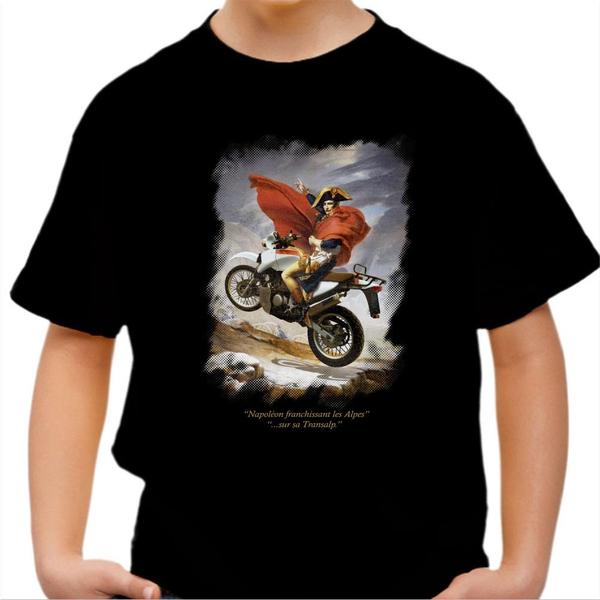 T shirt Moto Enfant - Traversée des Alpes