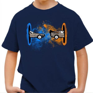 T-shirt enfant geek - BAD - Couleur Bleu Nuit - Taille 4 ans