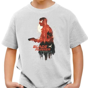 T-shirt enfant geek - Blade Runner - Couleur Blanc - Taille 4 ans