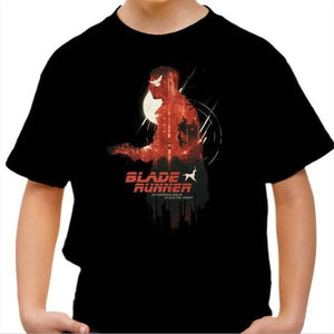 T-shirt enfant geek - Blade Runner - Couleur Noir - Taille 4 ans
