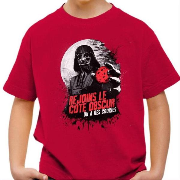 T-shirt enfant geek - Dark Side Cookies - Dark Vador