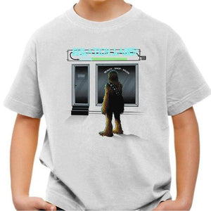T-shirt enfant geek - Epilation Laser - Couleur Blanc - Taille 4 ans