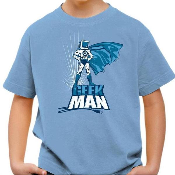 T-shirt enfant geek - Geek Man