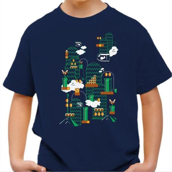T-shirt enfant geek - Great world