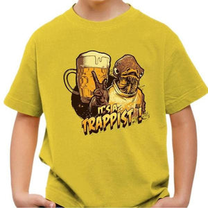 T-shirt enfant geek - It's a Trappist - Ackbar - Couleur Jaune - Taille 4 ans