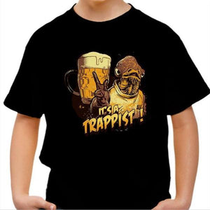 T-shirt enfant geek - It's a Trappist - Ackbar - Couleur Noir - Taille 4 ans